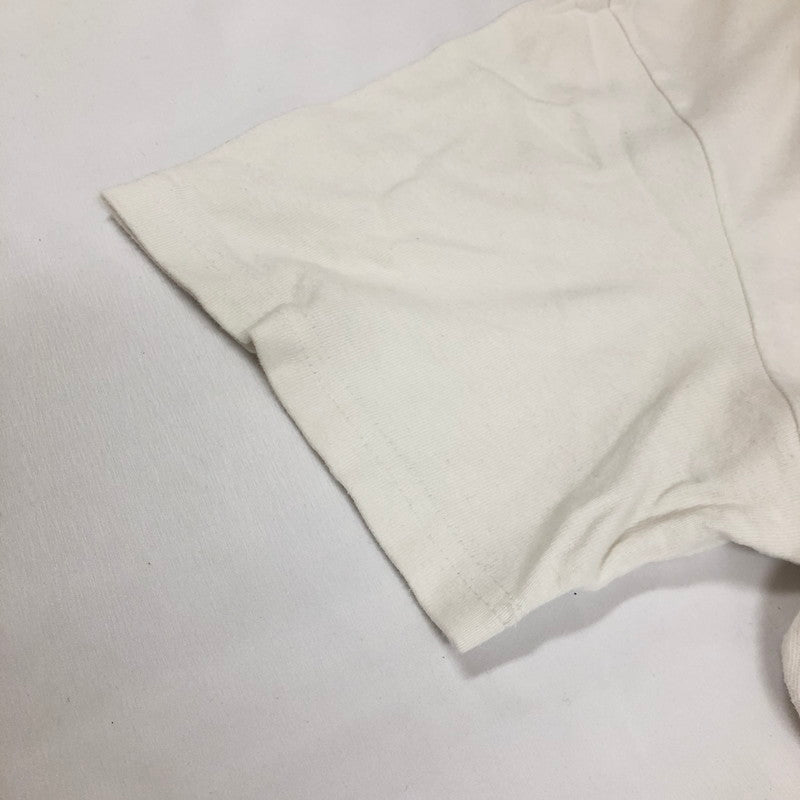【中古品】【メンズ】 WACKO MARIA ワコマリア Tシャツ フロントロゴTシャツ 147-260815-sm-03-otoh サイズ：XL カラー：ホワイト 万代Net店