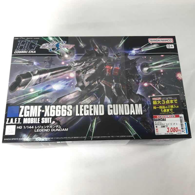 【中古美品】 未組立 BANDAI HG レジェンドガンダム プラモデル ガンプラ 058-260822-sy-15-otoh 万代Net店