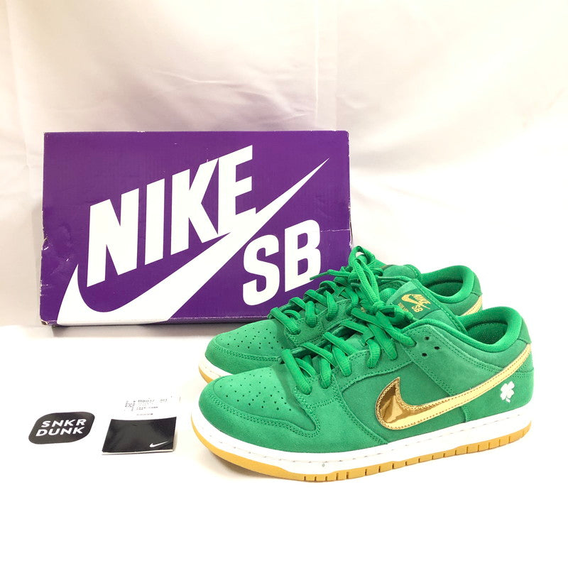 【中古品】【メンズ】 NIKE SB ナイキエスビー BQ6817-303 DUNK LOW "ST.PATRICK'S DAY SHAMROCK" スニーカー 靴 160-260822-sm-06-otoh カラー：ラッキーグリーン 万代Net店