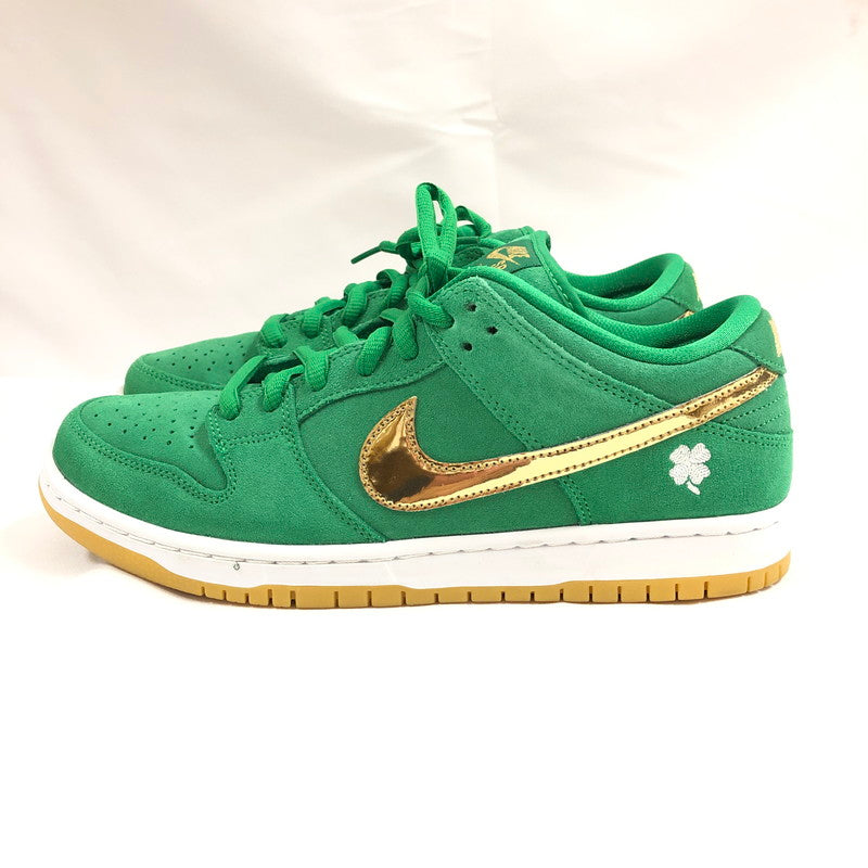 【中古品】【メンズ】 NIKE SB ナイキエスビー BQ6817-303 DUNK LOW "ST.PATRICK'S DAY SHAMROCK" スニーカー 靴 160-260822-sm-06-otoh カラー：ラッキーグリーン 万代Net店