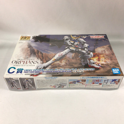 【中古美品】 未組立 BANDAI 一番くじ機動戦士ガンダムガンプラ2022 C賞 HG ガンダムバルバトスソリッドクリア プラモデル ガンプラ 058-260920-sy-12-otoh 万代Net店