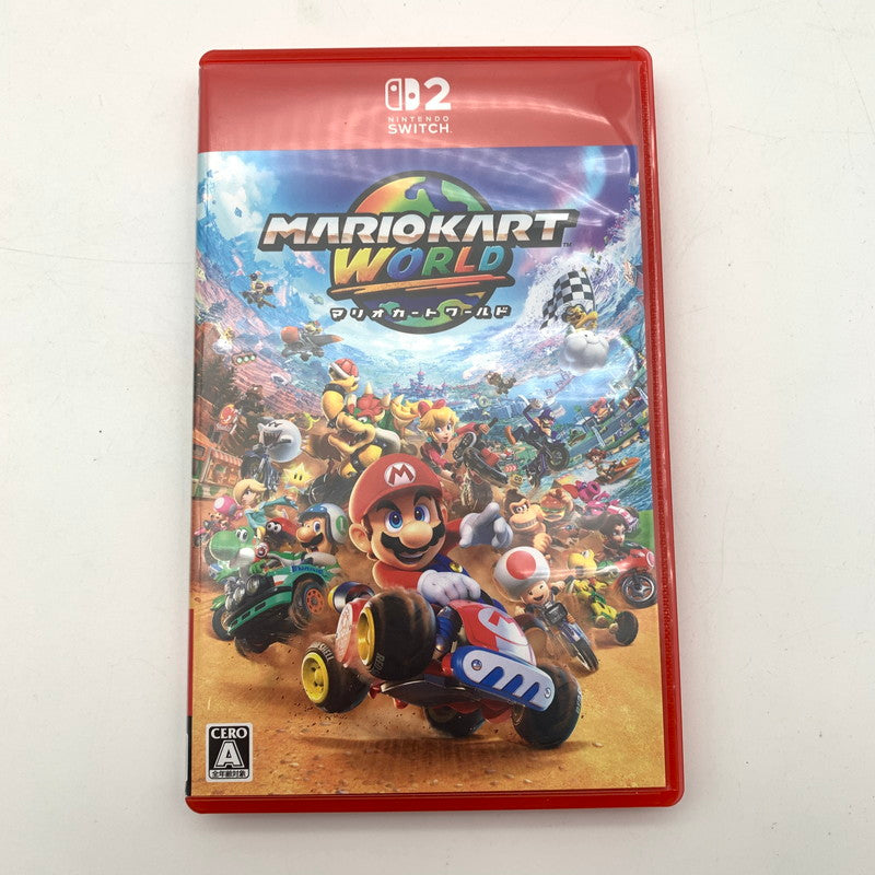 【中古美品】 マリオカート ワールド -Switch2 [CERO区分_A / 全年齢対象商品] 029-260927-st-01-otoh 万代Net店