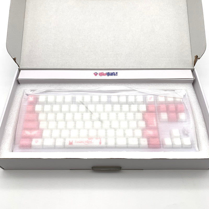 【中古美品】 開封品 ぶいすぽっ！ VSPO！GEAR ゲーミングキーボード 兎咲ミミ 053-260826-st-11-otoh 万代Net店