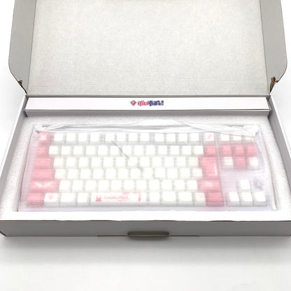 【中古美品】 開封品 ぶいすぽっ！ VSPO！GEAR ゲーミングキーボード 兎咲ミミ 053-260826-st-11-otoh 万代Net店