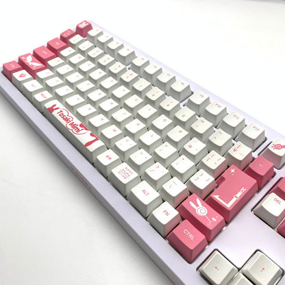【中古美品】 開封品 ぶいすぽっ！ VSPO！GEAR ゲーミングキーボード 兎咲ミミ 053-260826-st-11-otoh 万代Net店