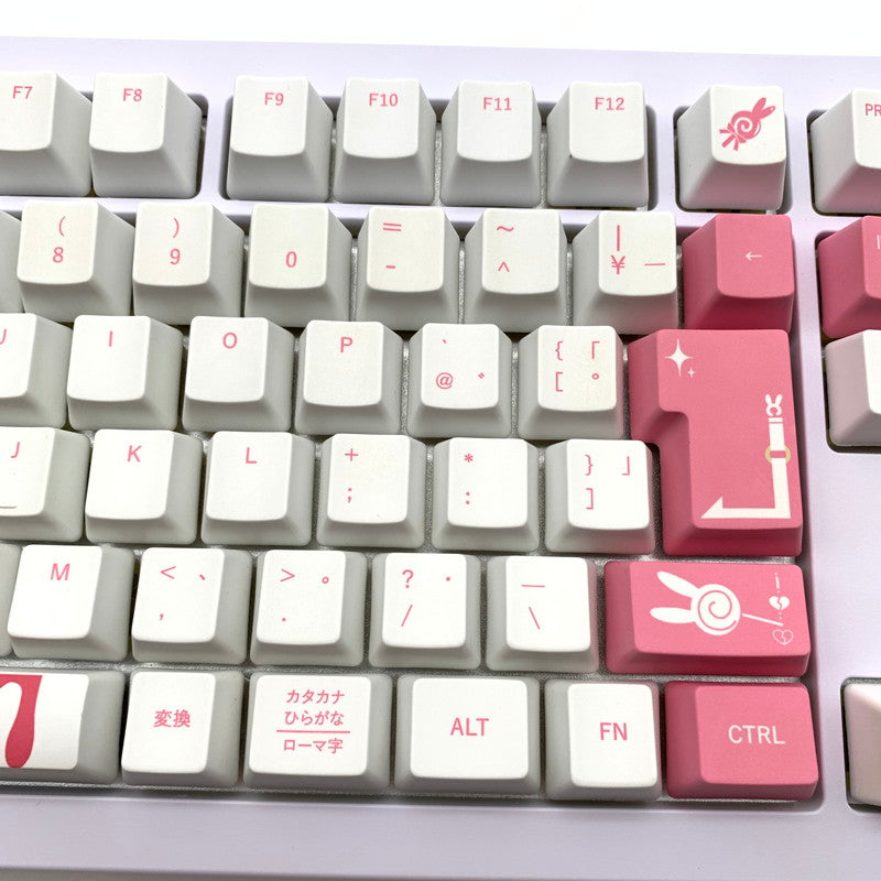 【中古美品】 開封品 ぶいすぽっ！ VSPO！GEAR ゲーミングキーボード 兎咲ミミ 053-260826-st-11-otoh 万代Net店