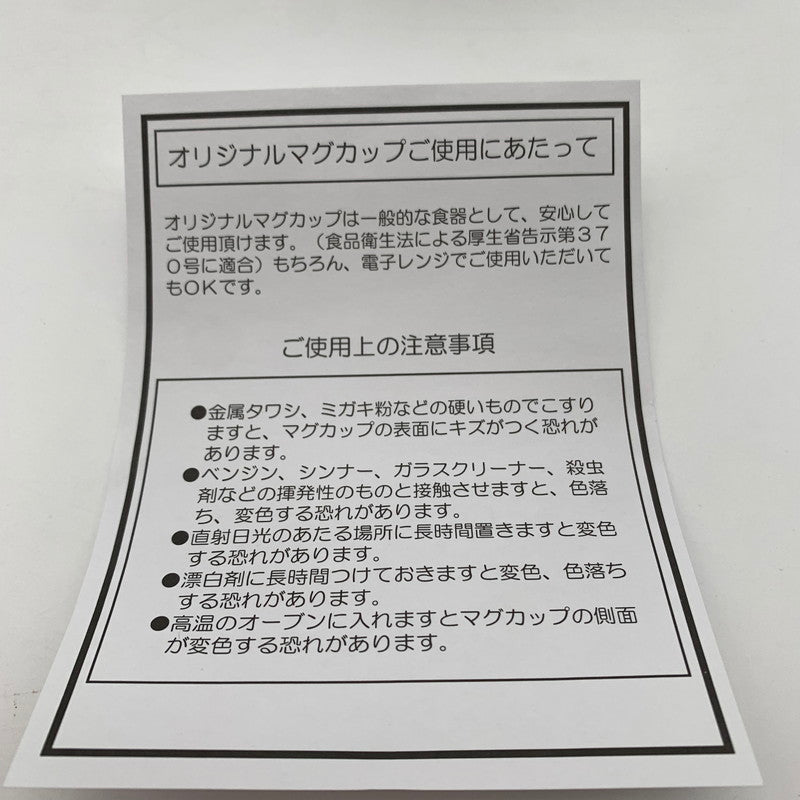 【中古美品】 未使用品 Re:ゼロから始める異世界生活 マグカップ -B:木漏れ日- 064-260826-st-06-otoh 万代Net店