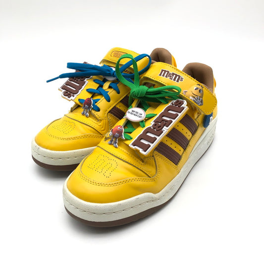 【中古品】【メンズ】 ADIDAS アディダス×M&Ms GY1179 FORUM LO84 エムアンドエムズ × アディダス フォーラム ロー スニーカー 靴 161-260828-sm-04-otoh カラー：イエロー ブラウン 万代Net店