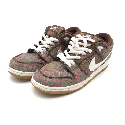 【中古品】【メンズ】 NIKE ナイキ DH7534-200 SB DUNK LOW PRM PAISLEY ダンク ロー プロ プレミアム スニーカー 靴 160-260828-sm-03-otoh カラー：ブラウン ペイズリー 万代Net店