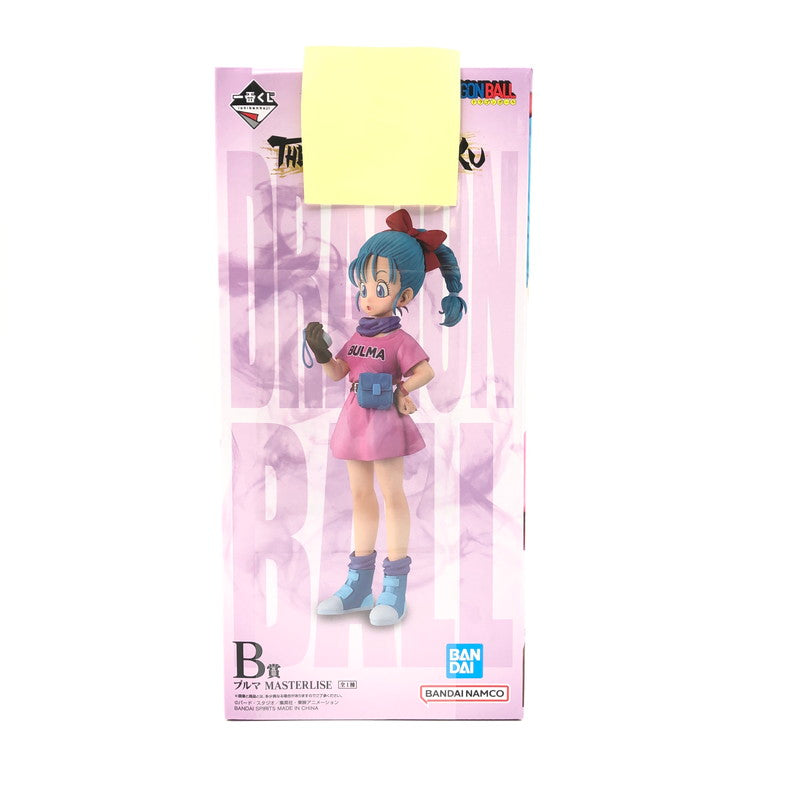 【中古美品】 未開封 一番くじ ドラゴンボール THE CHRONICLE OF GOKU B賞 ブルマ MASTERLISE 050-261008-sm-12-otoh 万代Net店