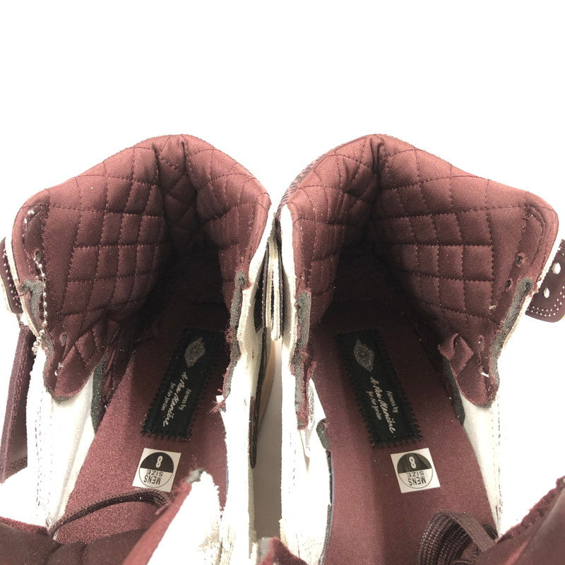 【中古品】【メンズ】 NIKE ナイキ×A MA MANIERE DO7097-100 AIR JORDAN 1 RETRO HIGH スニーカー 靴 160-260902-sm-08-otoh カラー：セイル / バーガンダィクラッシュ 万代Net店