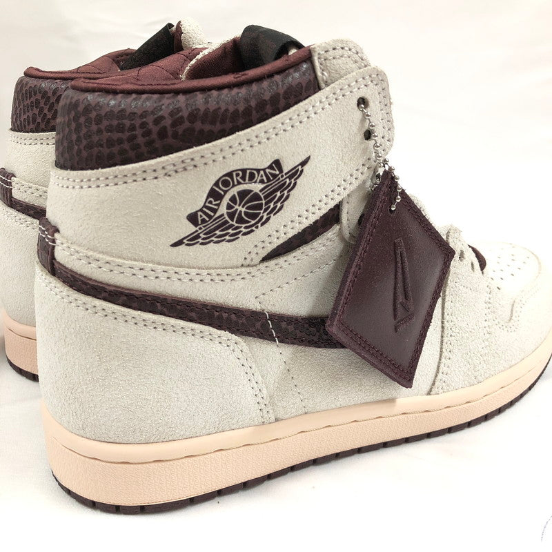 【中古品】【メンズ】 NIKE ナイキ×A MA MANIERE DO7097-100 AIR JORDAN 1 RETRO HIGH スニーカー 靴 160-260902-sm-08-otoh カラー：セイル / バーガンダィクラッシュ 万代Net店