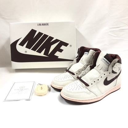 【中古品】【メンズ】 NIKE ナイキ×A MA MANIERE DO7097-100 AIR JORDAN 1 RETRO HIGH スニーカー 靴 160-260902-sm-08-otoh カラー：セイル / バーガンダィクラッシュ 万代Net店