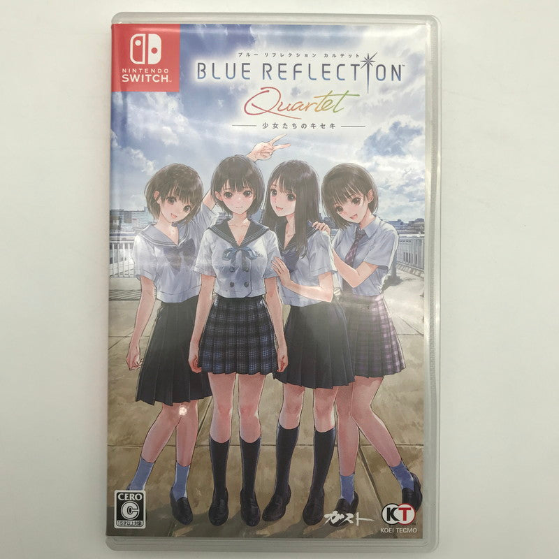 【中古美品】 BLUE REFLECTION Quartet: 少女たちのキセキ - Switch [CERO区分_C/ 15歳以上対象] 029-260830-sy-14-otoh 万代Net店