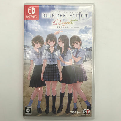 【中古美品】 BLUE REFLECTION Quartet: 少女たちのキセキ - Switch [CERO区分_C/ 15歳以上対象] 029-260830-sy-14-otoh 万代Net店