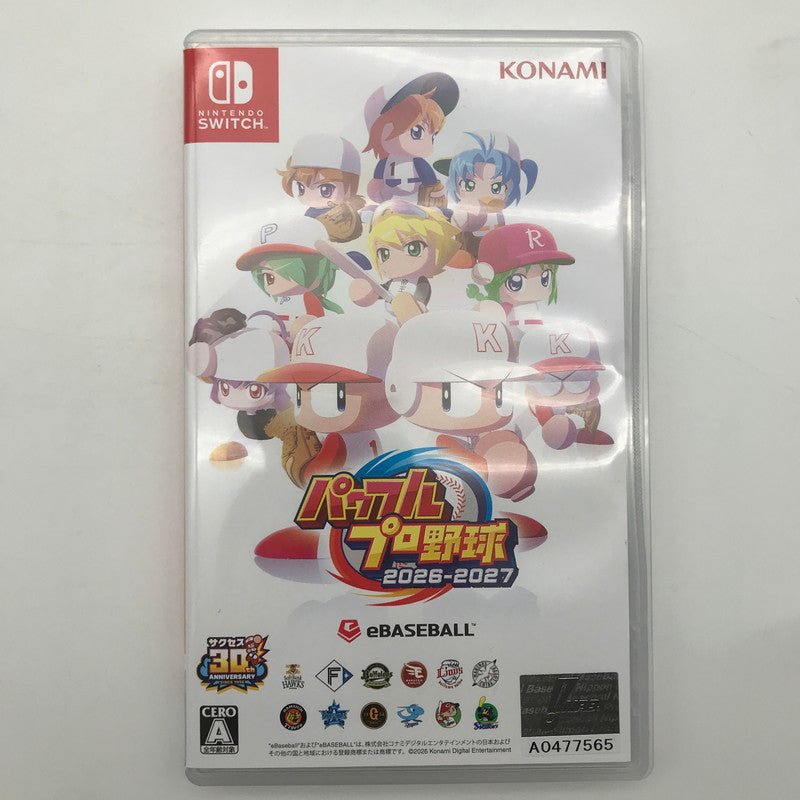 【中古美品】 パワフルプロ野球2026-2027 -Switch [CERO区分_A / 全年齢対象商品] 029-260830-sy-13-otoh 万代Net店