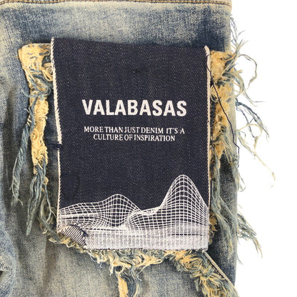 【中古品】【メンズ】 VALABASAS バラバサス スカイライン・スタックド・フレアジーンズ デニムパンツ 158-260902-sm-02-otoh カラー：ダーティダークブルー 万代Net店