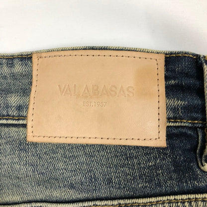 【中古品】【メンズ】 VALABASAS バラバサス スカイライン・スタックド・フレアジーンズ デニムパンツ 158-260902-sm-02-otoh カラー：ダーティダークブルー 万代Net店