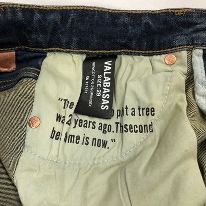 【中古品】【メンズ】 VALABASAS バラバサス スカイライン・スタックド・フレアジーンズ デニムパンツ 158-260902-sm-02-otoh カラー：ダーティダークブルー 万代Net店