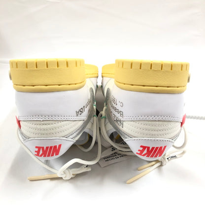 【中古美品】【メンズ】 NIKE ナイキ×OFFWHITE DM1602-127 DUNK LOW 1 OF 50 "WHITE 1" スニーカー 靴 160-260902-sm-07-otoh カラー：ホワイト 万代Net店