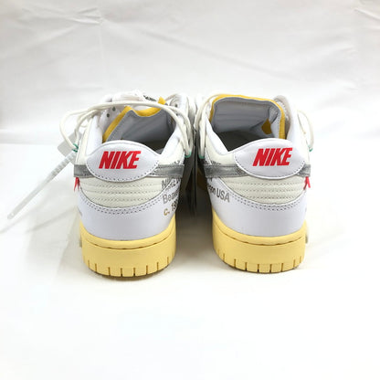 【中古美品】【メンズ】 NIKE ナイキ×OFFWHITE DM1602-127 DUNK LOW 1 OF 50 "WHITE 1" スニーカー 靴 160-260902-sm-07-otoh カラー：ホワイト 万代Net店
