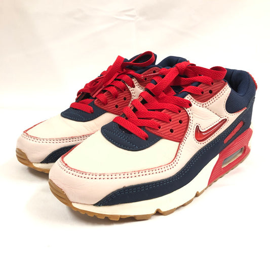 【中古品】【メンズ】 NIKE ナイキ CJ0611-101 AIR MAX 90 PREMIUM エア マックス 90 プレミアム ホーム＆アウェイ スニーカー 靴 160-260903-sm-05-otoh カラー：セイル/ユニバーシティレッド 万代Net店