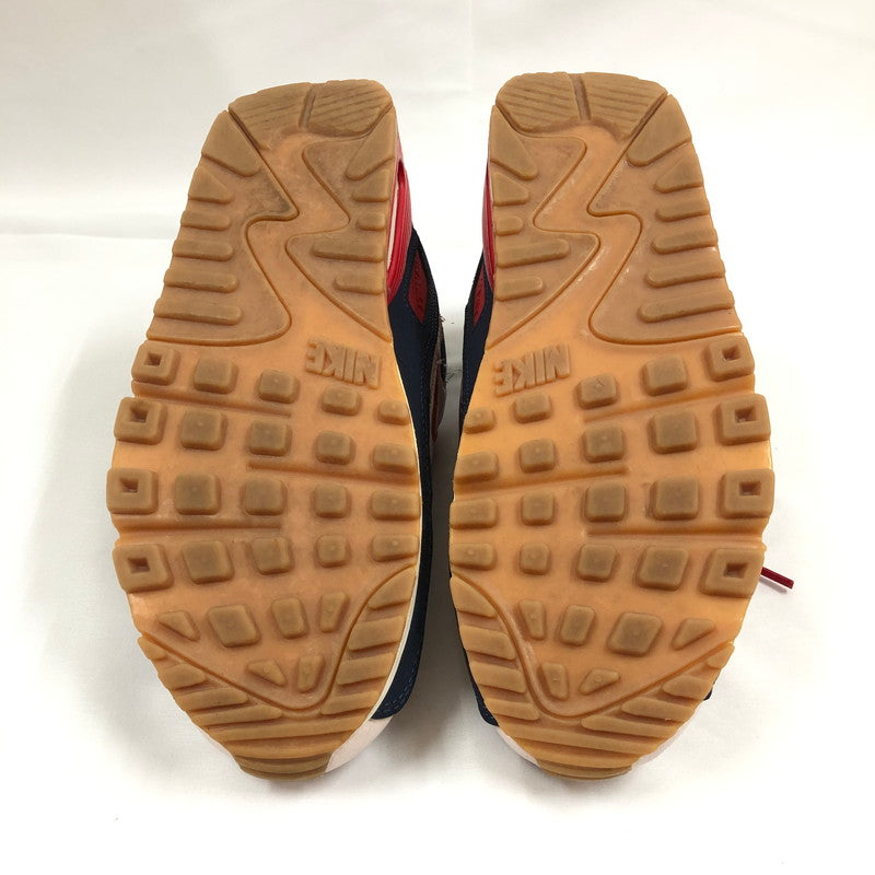 【中古品】【メンズ】 NIKE ナイキ CJ0611-101 AIR MAX 90 PREMIUM エア マックス 90 プレミアム ホーム＆アウェイ スニーカー 靴 160-260903-sm-05-otoh カラー：セイル/ユニバーシティレッド 万代Net店