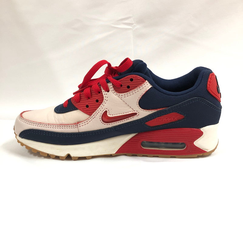 【中古品】【メンズ】 NIKE ナイキ CJ0611-101 AIR MAX 90 PREMIUM エア マックス 90 プレミアム ホーム＆アウェイ スニーカー 靴 160-260903-sm-05-otoh カラー：セイル/ユニバーシティレッド 万代Net店