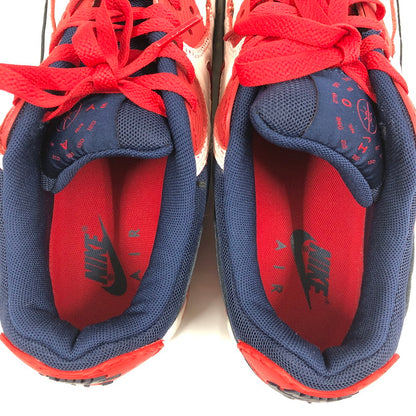 【中古品】【メンズ】 NIKE ナイキ CJ0611-101 AIR MAX 90 PREMIUM エア マックス 90 プレミアム ホーム＆アウェイ スニーカー 靴 160-260903-sm-05-otoh カラー：セイル/ユニバーシティレッド 万代Net店