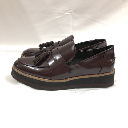 【中古品】【レディース】 ZARA ザラ ローファー 厚底タッセルローファー 靴 162-260903-sm-04-otoh カラー：バーガンディ 万代Net店
