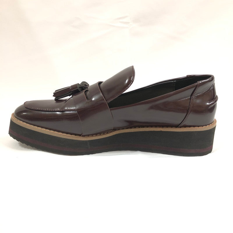 【中古品】【レディース】 ZARA ザラ ローファー 厚底タッセルローファー 靴 162-260903-sm-04-otoh カラー：バーガンディ 万代Net店