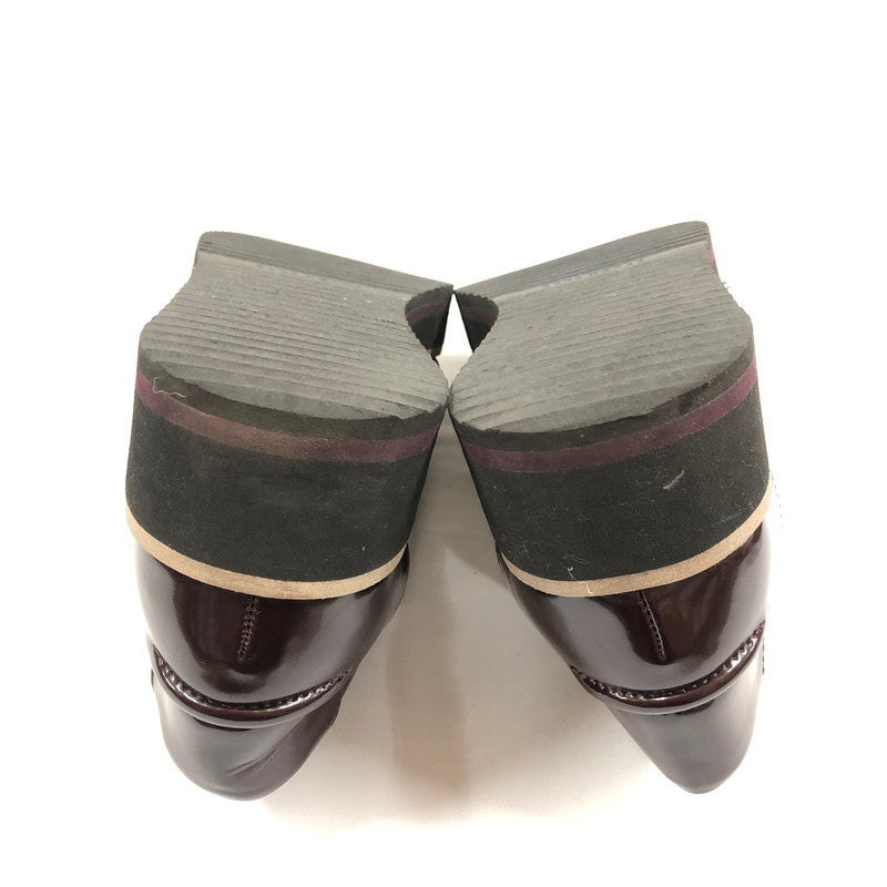【中古品】【レディース】 ZARA ザラ ローファー 厚底タッセルローファー 靴 162-260903-sm-04-otoh カラー：バーガンディ 万代Net店