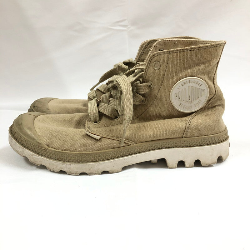 【中古品】【メンズ】 PALLADIUM パラディウム ハイカットスニーカー スニーカー 靴 162-260903-sm-03-otoh カラー：サファリ・ホワイト 万代Net店