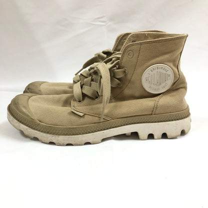 【中古品】【メンズ】 PALLADIUM パラディウム ハイカットスニーカー スニーカー 靴 162-260903-sm-03-otoh カラー：サファリ・ホワイト 万代Net店