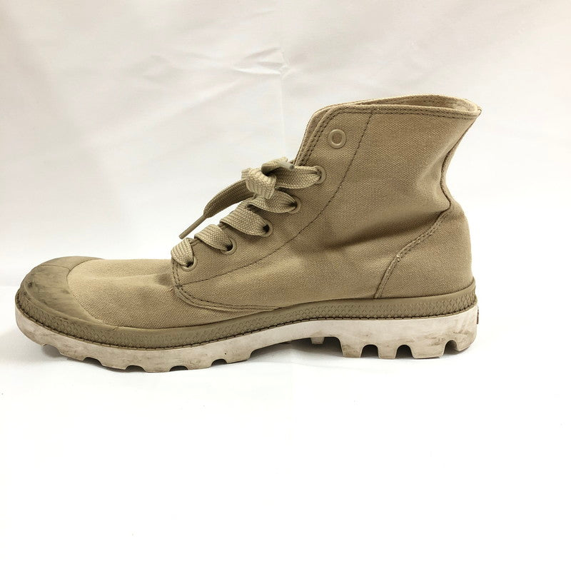 【中古品】【メンズ】 PALLADIUM パラディウム ハイカットスニーカー スニーカー 靴 162-260903-sm-03-otoh カラー：サファリ・ホワイト 万代Net店