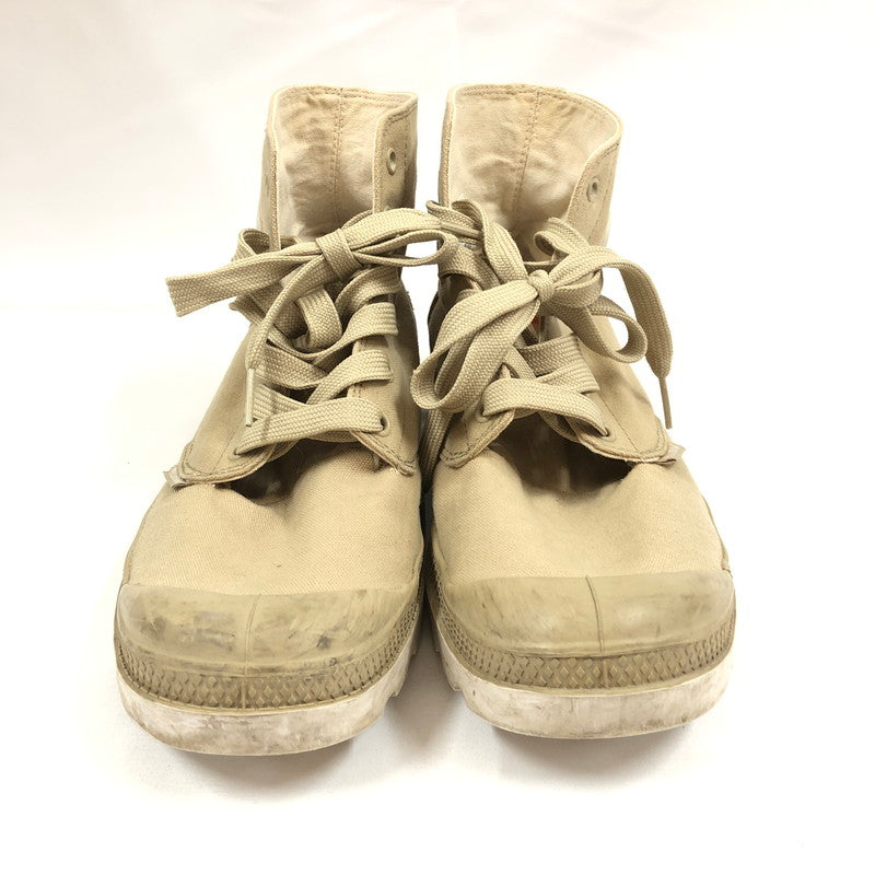 【中古品】【メンズ】 PALLADIUM パラディウム ハイカットスニーカー スニーカー 靴 162-260903-sm-03-otoh カラー：サファリ・ホワイト 万代Net店