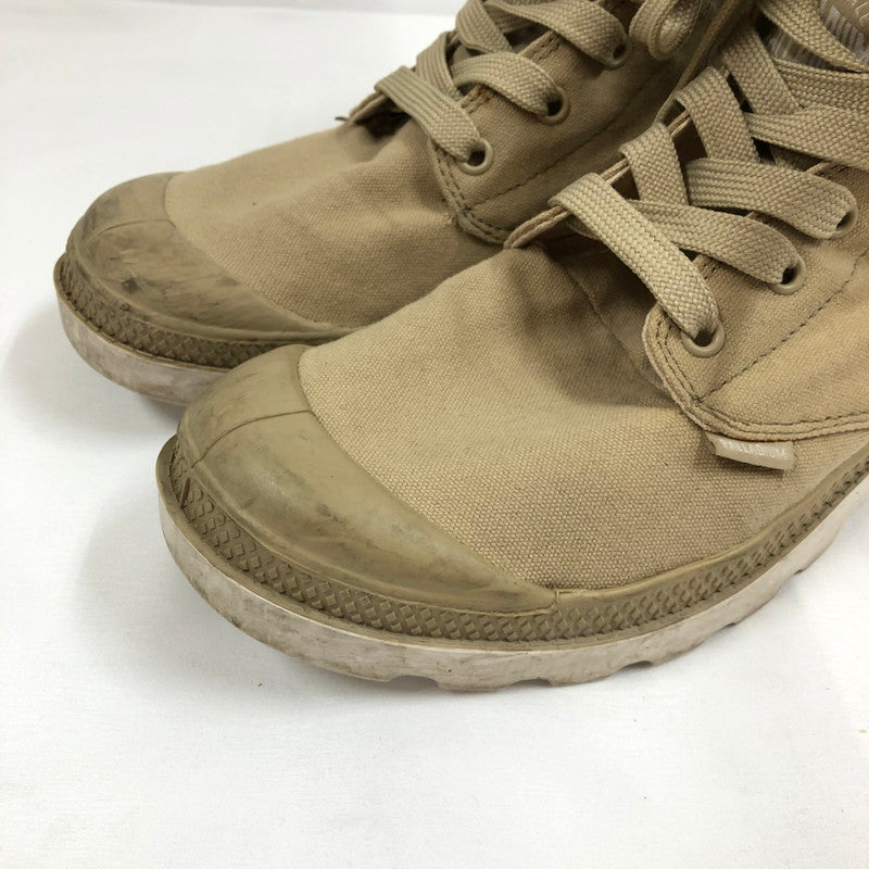 【中古品】【メンズ】 PALLADIUM パラディウム ハイカットスニーカー スニーカー 靴 162-260903-sm-03-otoh カラー：サファリ・ホワイト 万代Net店