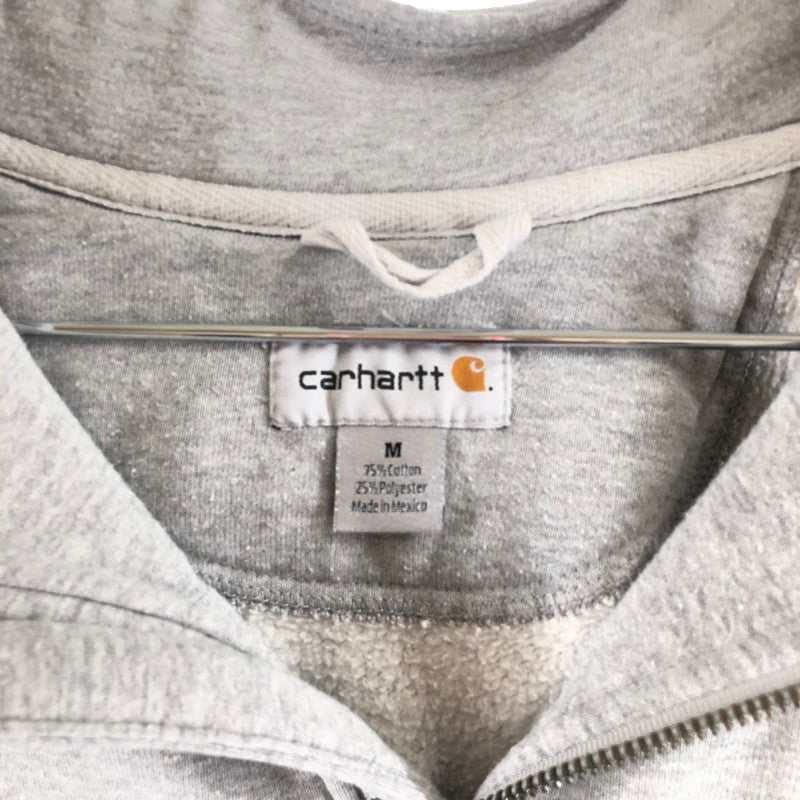 【中古品】【メンズ】 Carhartt カーハート ハーフジップ パーカー 147-260902-sm-05-otoh カラー：グレー 万代Net店