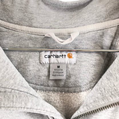【中古品】【メンズ】 Carhartt カーハート ハーフジップ パーカー 147-260902-sm-05-otoh カラー：グレー 万代Net店
