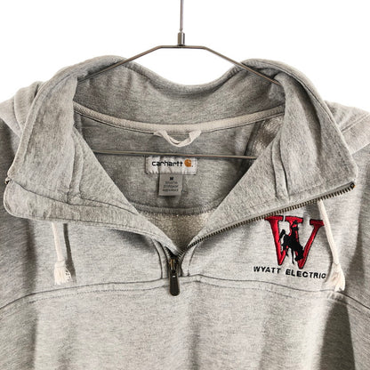 【中古品】【メンズ】 Carhartt カーハート ハーフジップ パーカー 147-260902-sm-05-otoh カラー：グレー 万代Net店
