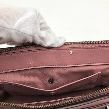 【中古品】【レディース】 COACH コーチ 87295 スワッガー 27 チョーク 2WAY ハンドバッグ 180-260914-sm-03-otoh カラー：ダスティローズ 万代Net店