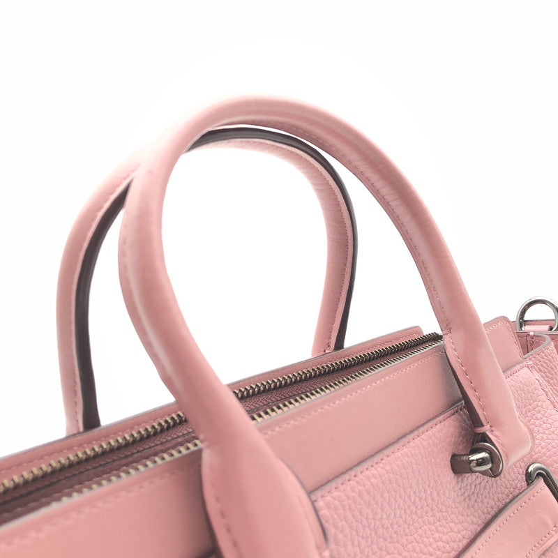 【中古品】【レディース】 COACH コーチ 87295 スワッガー 27 チョーク 2WAY ハンドバッグ 180-260914-sm-03-otoh カラー：ダスティローズ 万代Net店