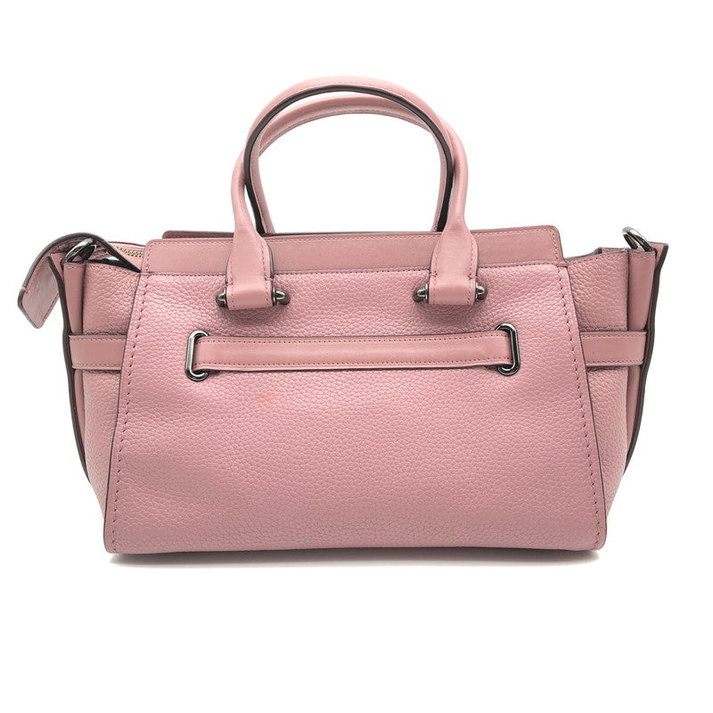 【中古品】【レディース】 COACH コーチ 87295 スワッガー 27 チョーク 2WAY ハンドバッグ 180-260914-sm-03-otoh カラー：ダスティローズ 万代Net店