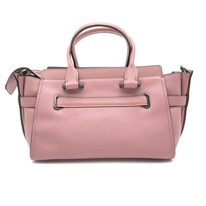 【中古品】【レディース】 COACH コーチ 87295 スワッガー 27 チョーク 2WAY ハンドバッグ 180-260914-sm-03-otoh カラー：ダスティローズ 万代Net店