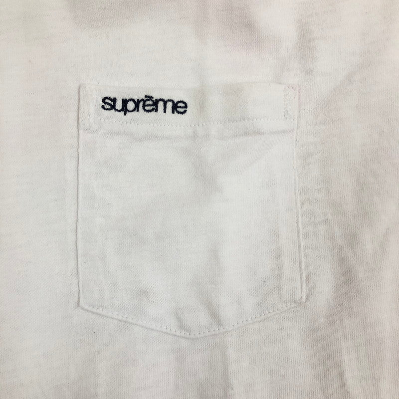 【中古品】【メンズ】 SUPREME シュプリーム S S POCKET TEE 149-260915-sm-01-otoh カラー：ライトピンク 万代Net店