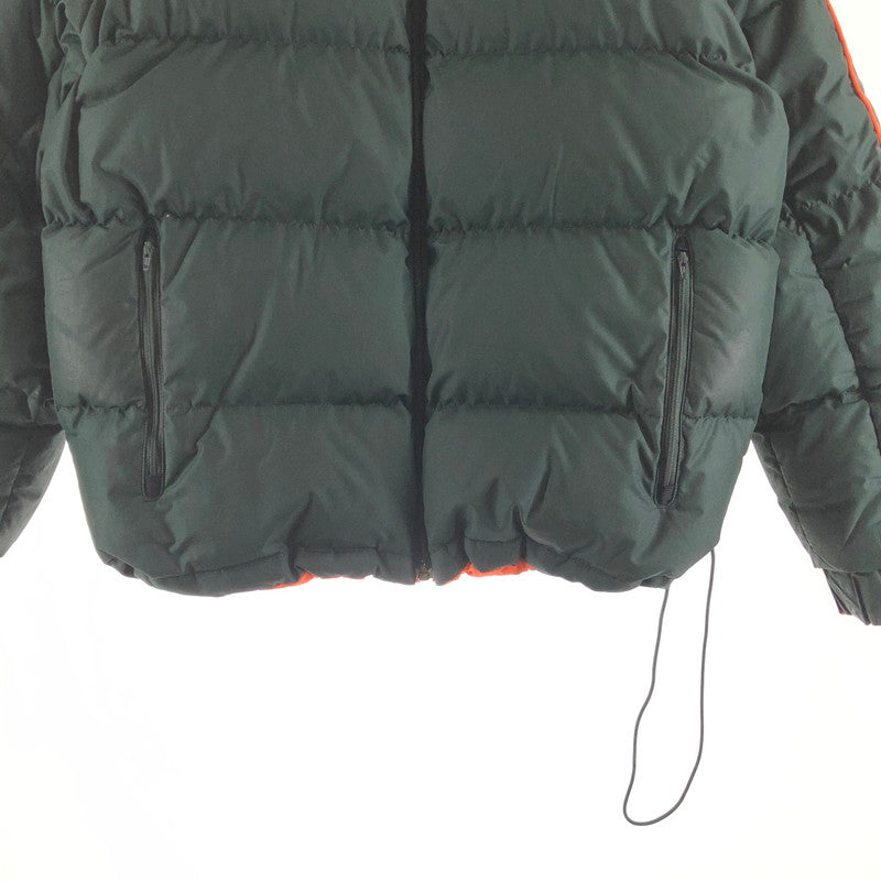 【中古品】【メンズ】 NIKE H40408QVE 00S REVERSIBLE DOWN JACKET リバーシブル ワンポイント刺繍 ダウンジャケット 147-260915-sm-02-otoh カラー：ダークグリーン　オレンジ 万代Net店