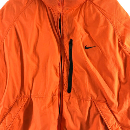 【中古品】【メンズ】 NIKE H40408QVE 00S REVERSIBLE DOWN JACKET リバーシブル ワンポイント刺繍 ダウンジャケット 147-260915-sm-02-otoh カラー：ダークグリーン　オレンジ 万代Net店