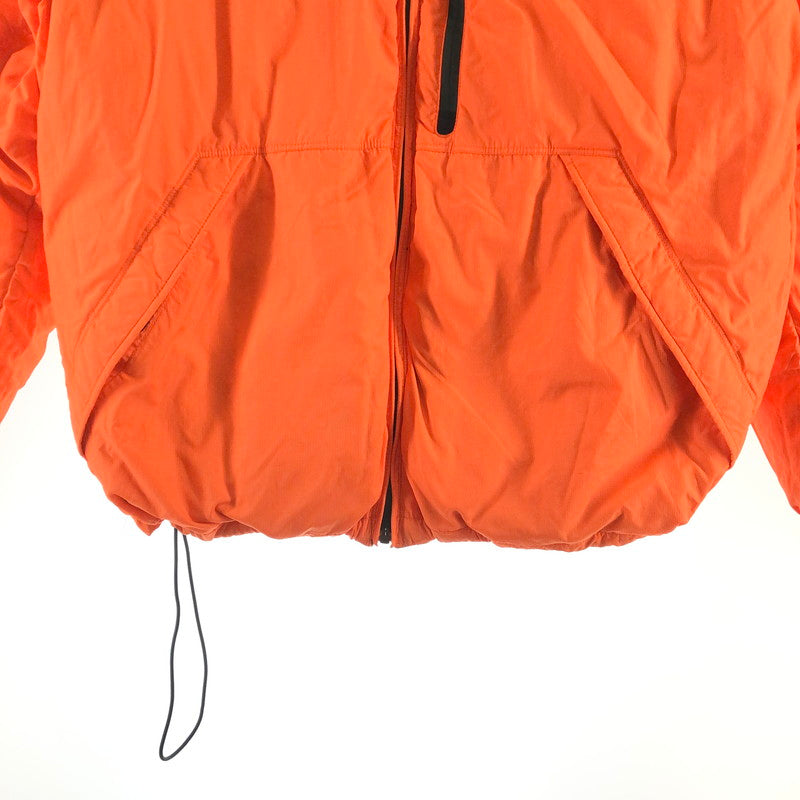 【中古品】【メンズ】 NIKE H40408QVE 00S REVERSIBLE DOWN JACKET リバーシブル ワンポイント刺繍 ダウンジャケット 147-260915-sm-02-otoh カラー：ダークグリーン　オレンジ 万代Net店