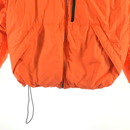【中古品】【メンズ】 NIKE H40408QVE 00S REVERSIBLE DOWN JACKET リバーシブル ワンポイント刺繍 ダウンジャケット 147-260915-sm-02-otoh カラー：ダークグリーン　オレンジ 万代Net店