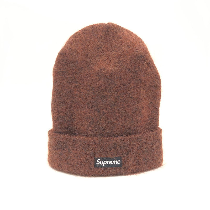 【中古品】【メンズ】 SUPREME シュプリーム BRUSHED MOHAIR BEANIE モヘア ビーニー 帽子 149-260914-sm-06-otoh カラー：ブラウン 万代Net店